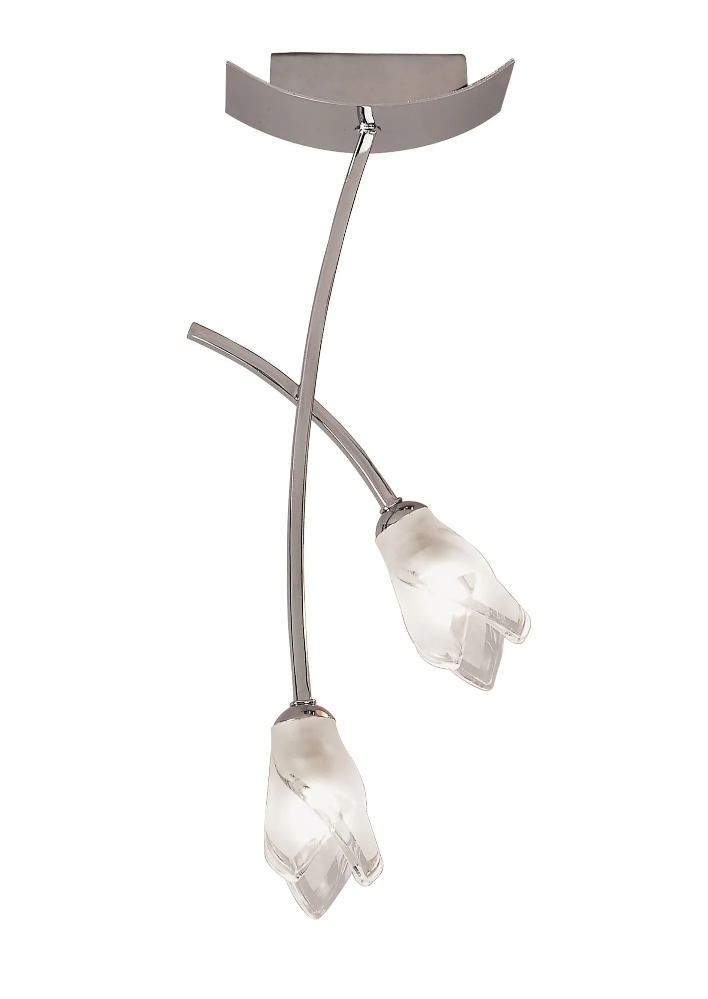 Pietra Polished Chrome Ceiling Lights Mantra Semi Flush Fittings Pietra Polished Chrome Ceiling Lights Mantra Semi Flush Fittings